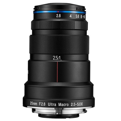 Laowa 25mm ultra macro - 25mm, f/2.8