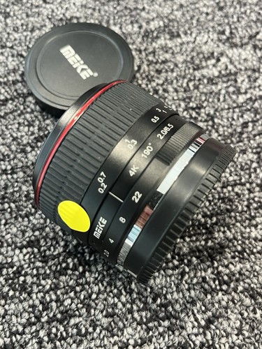 Meike 5mm 0 fisheye - f/2.0,