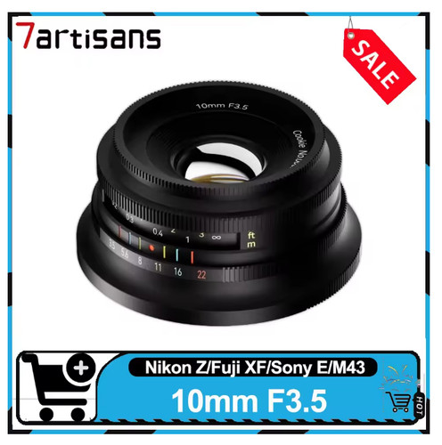 7artisans 10mm obiettivo - 7artisans, f3.5