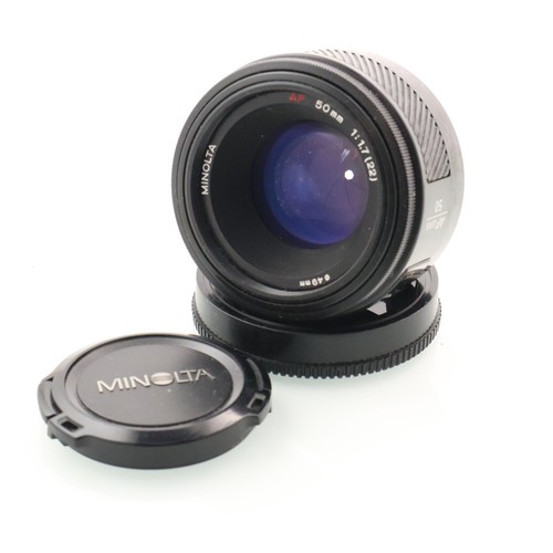 Minolta 50mm anche - minolta, f1,7
