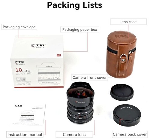 Obiettivo fisheye per sony - fisheye, e