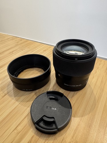 Sigma 56mm dc dn milc - 56mm, f/1.4